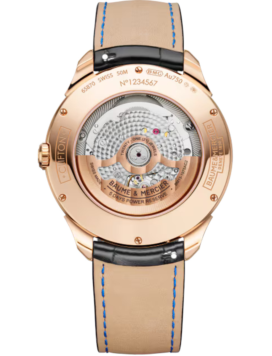 Baume & Mercier Clifton 10583 10583 back