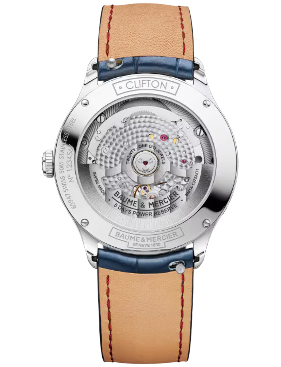 Baume & Mercier Clifton 10756 10756 back