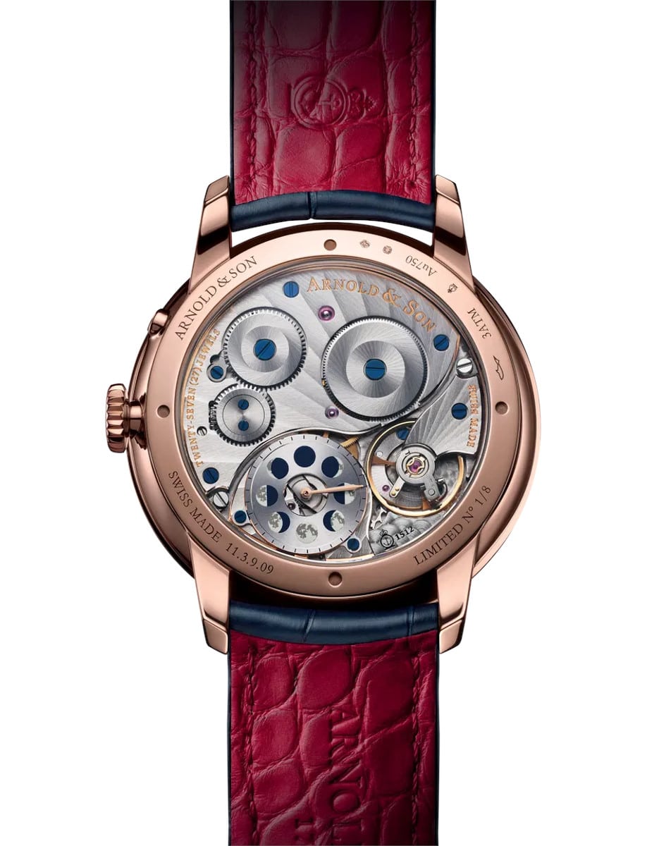 Arnold & Son Perpetual Moon 41.5 Red Gold “Year of the snAKE” 1GBLR.Z09A.C264A back