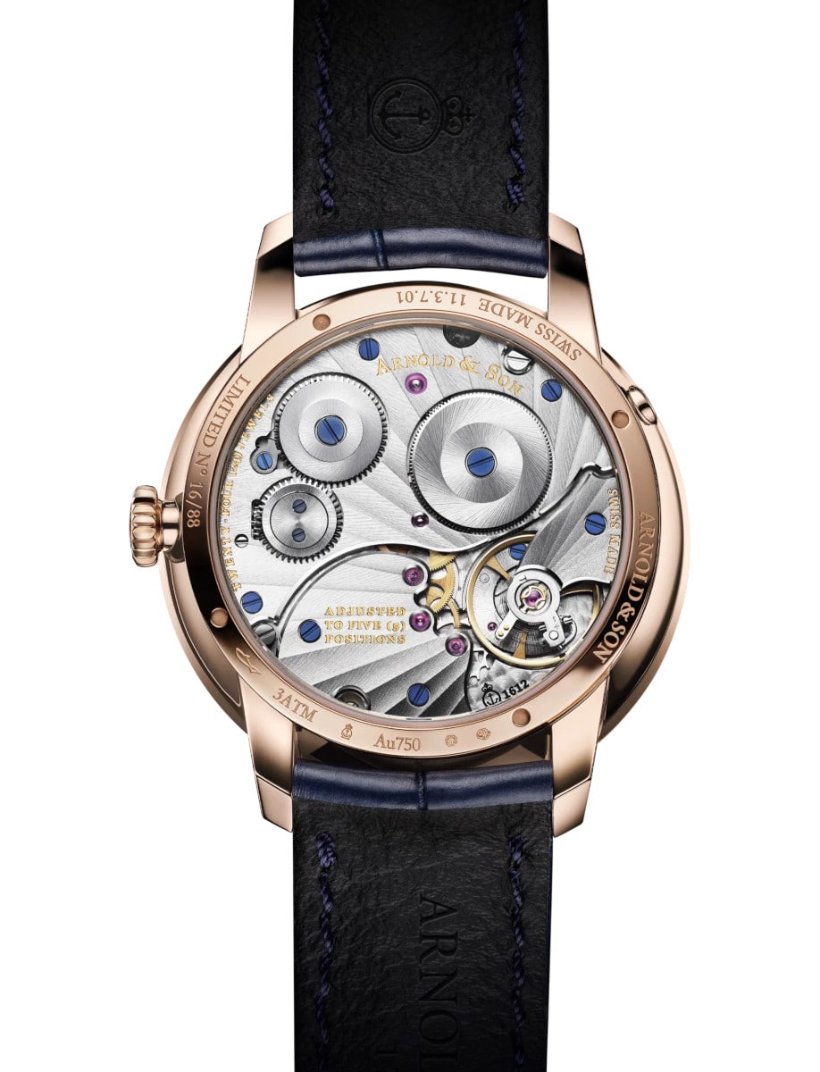 Arnold & Son Perpetual Moon 38 Red Gold 1GLBR.A01A.C282A back