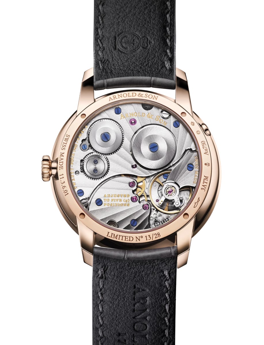 Arnold & Son Perpetual Moon 38 Red Gold 1GLBR.U02A.C283A back