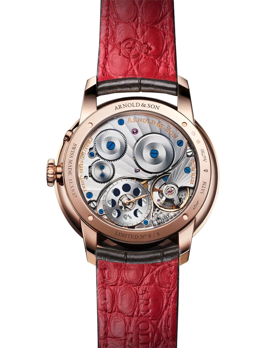 Arnold & Son Perpetual Moon 41.5 Red Gold “Year of the Dragon” 1GLBR.Z07A.C263A back