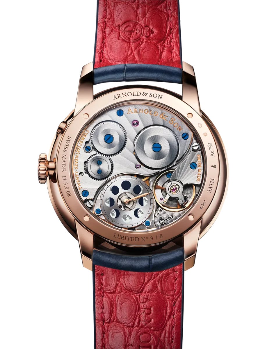 Arnold & Son Perpetual Moon 41.5 Red Gold “Year of the Dragon” 1GLBR.Z08A.C264A back