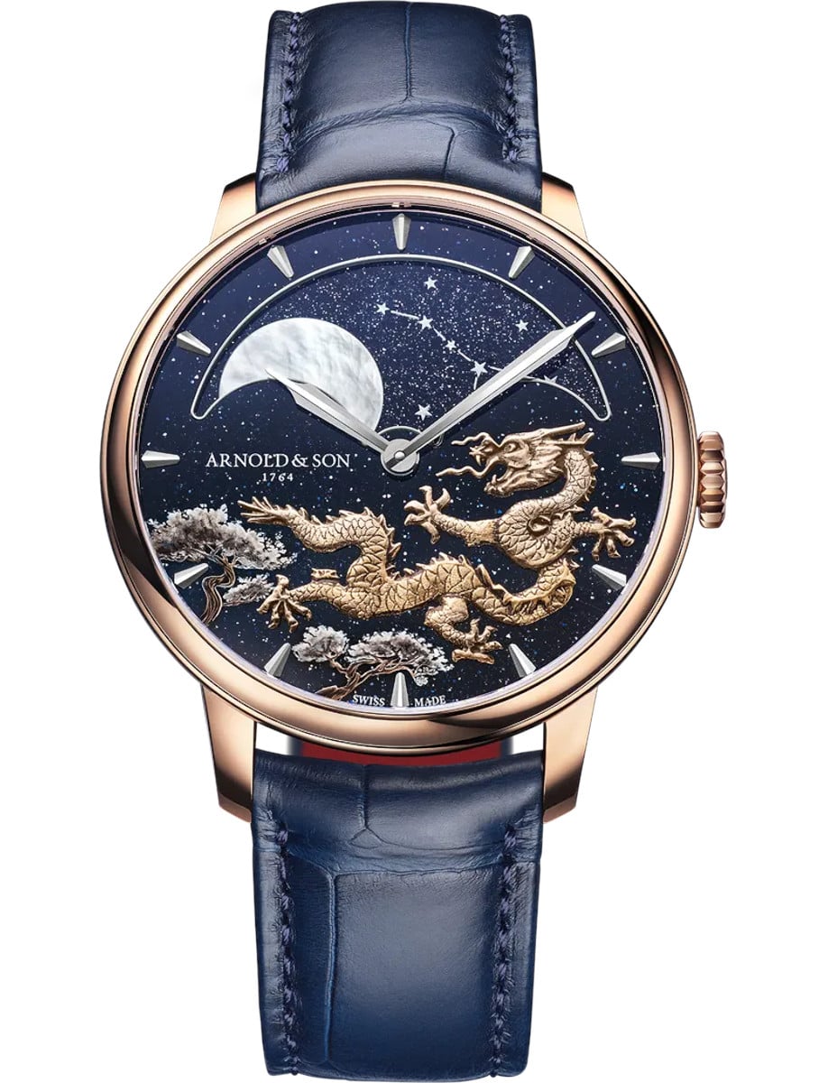Perpetual Moon 41.5 Red Gold “Year of the Dragon”