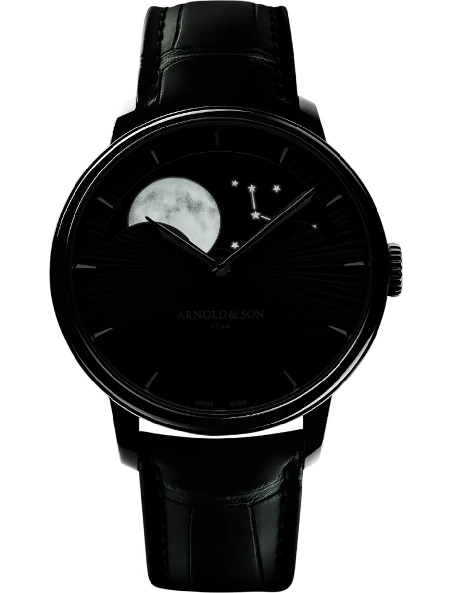 Arnold & Son Perpetual Moon 41.5 Platinum 1GLBX.F01A.C285X luminous