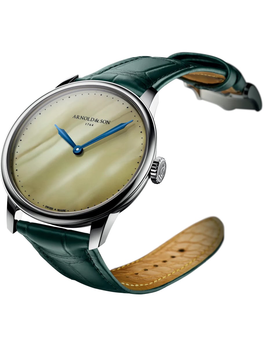 Arnold & Son HM Steel Amber 1LCDS.Z01A.C287S side