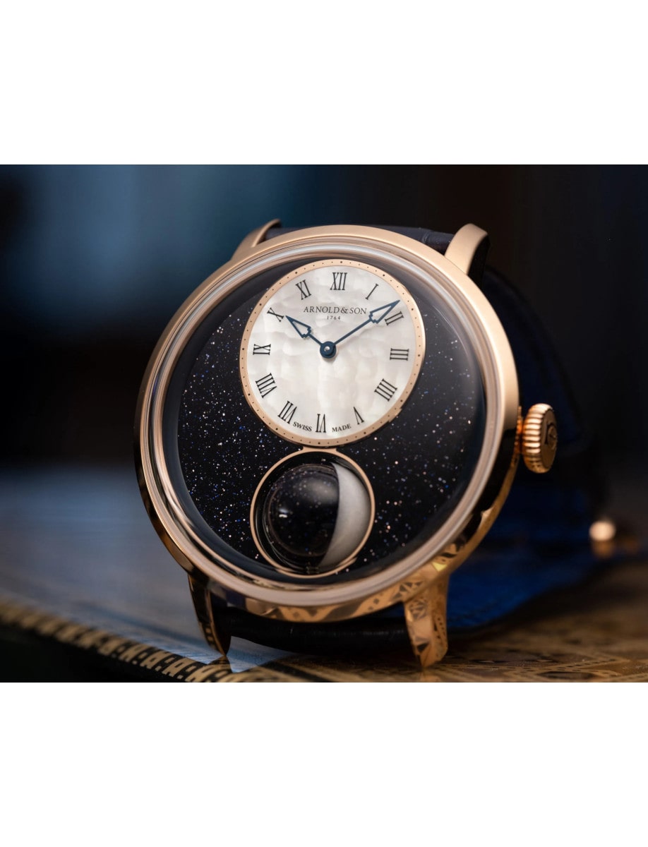 Arnold & Son Luna Magna Red Gold 1LMAR.A04A.C211A dial