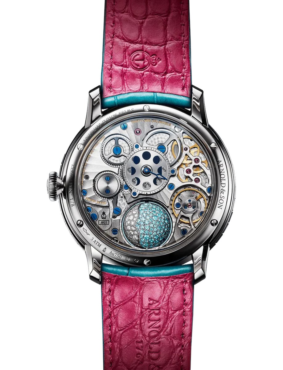 Arnold & Son Luna Magna White Gold “Ultimate II” 1LMMW.Z04A.C213A back