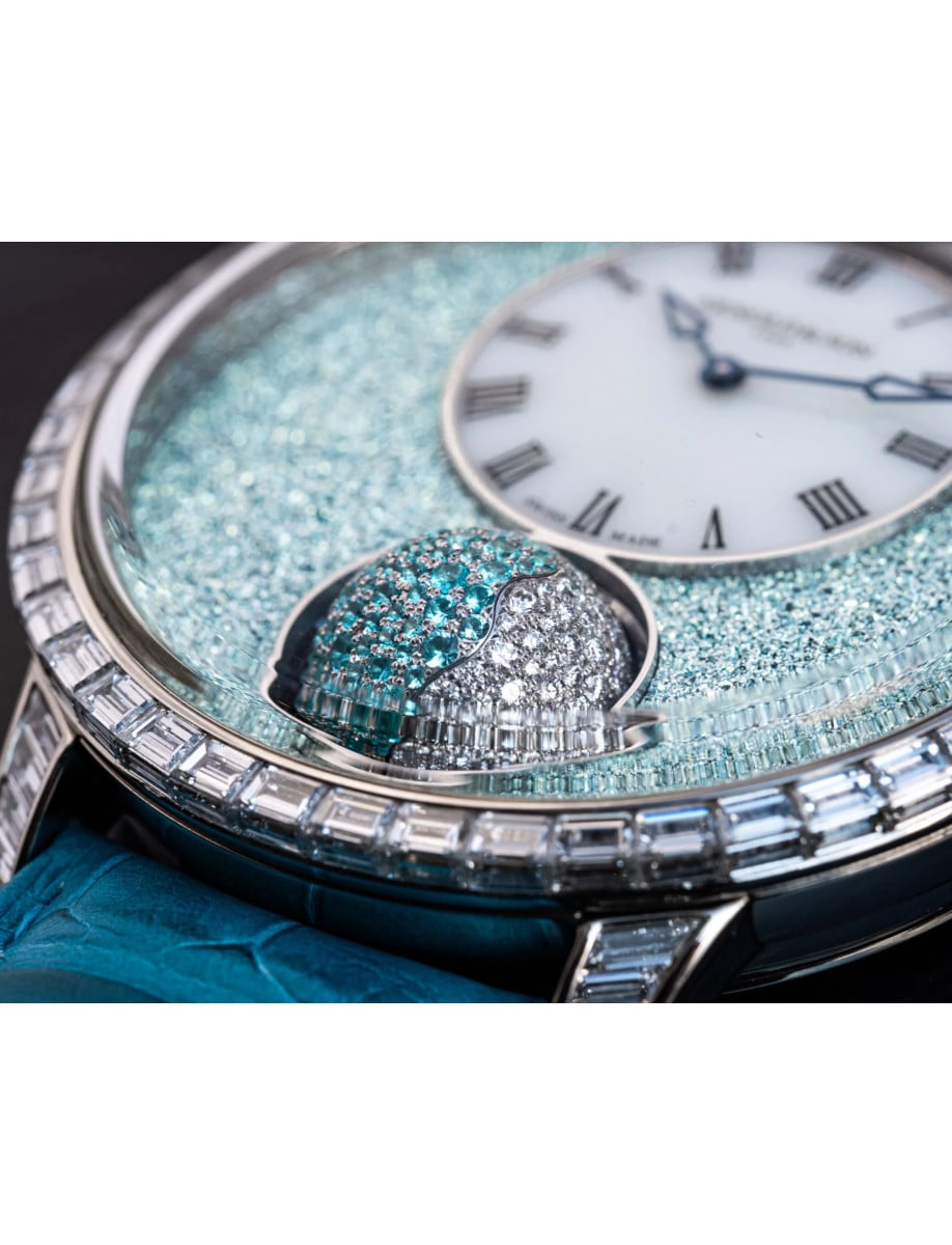 Arnold & Son Luna Magna White Gold “Ultimate II” 1LMMW.Z04A.C213A dial