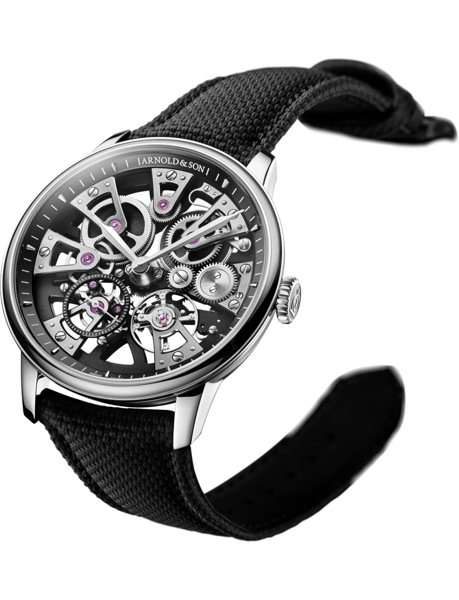 Arnold & Son Nebula 40 Steel 1NEGS.B02A.K003S side