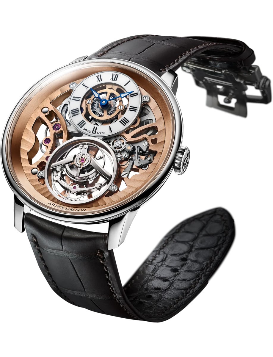 Arnold & Son Ultrathin Tourbillon Skeleton Platinum 1UTBX.Z01A.C245X side
