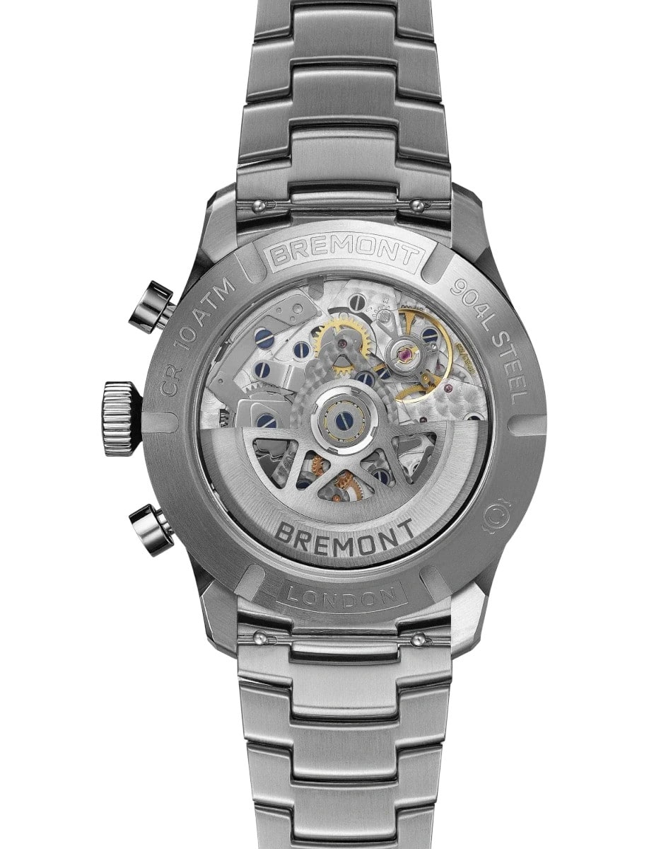 Bremont Altitude Chronograph GMT ALT42-CHR-G-SS-BK-B back