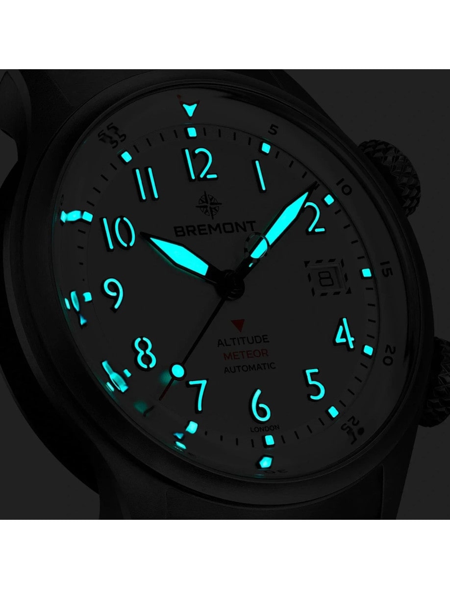 Bremont Altitude MB Meteor ALT42-MT-TI-SITI-B luminous