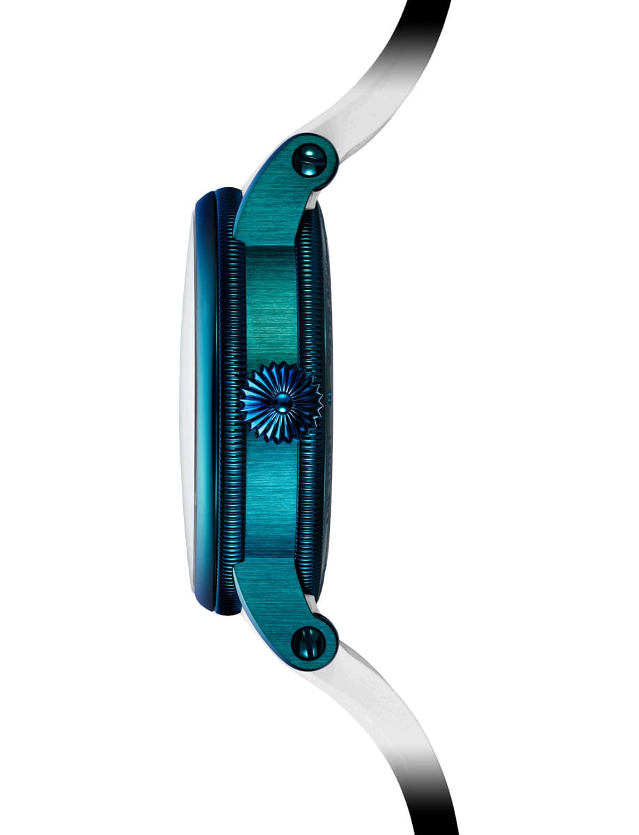 crepuscule×UR MossStitchLongSleeveSweat Chronoswiss ReSec ReSec Snake Manufacture | Feldmar Watch Co.