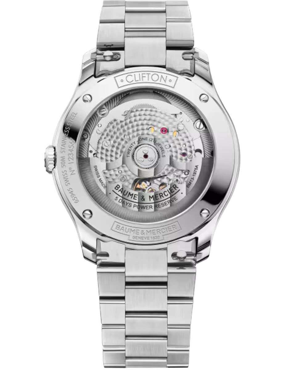 Baume & Mercier Clifton 10793 M0A10793 back
