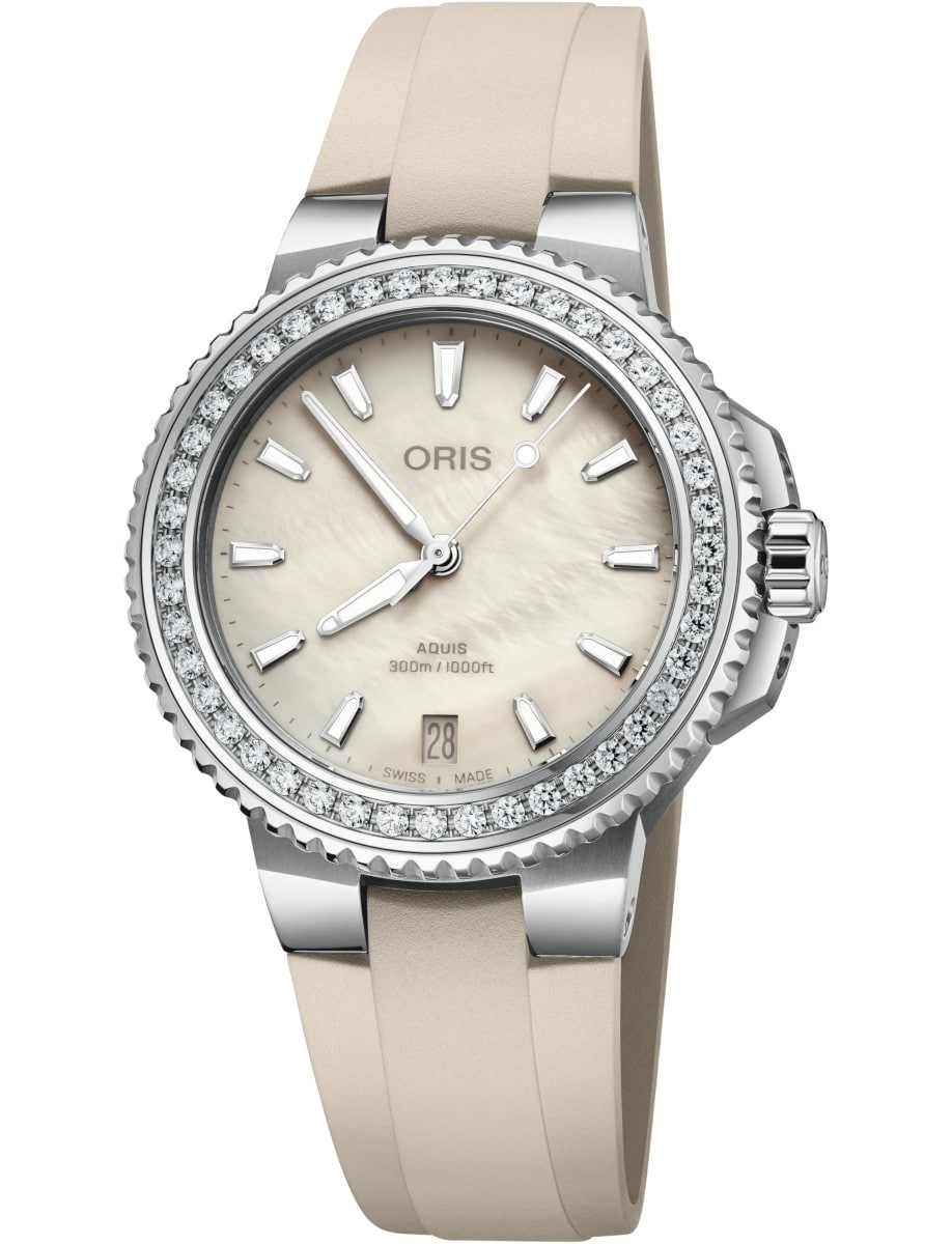 Aquis Date Diamonds 36.50mm
