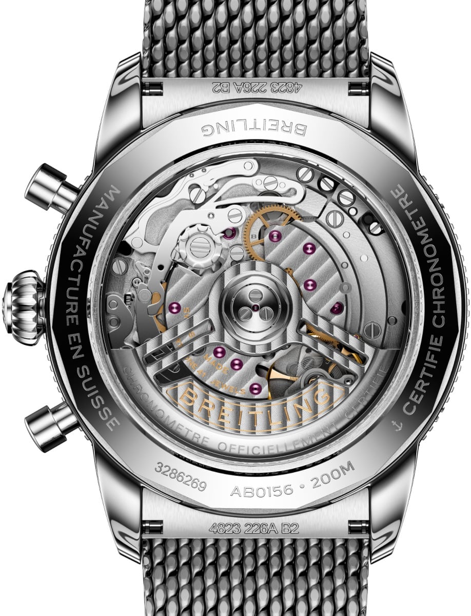 Breitling Superocean Heritage B01 Chronograph 42 AB0156161C1A1 back