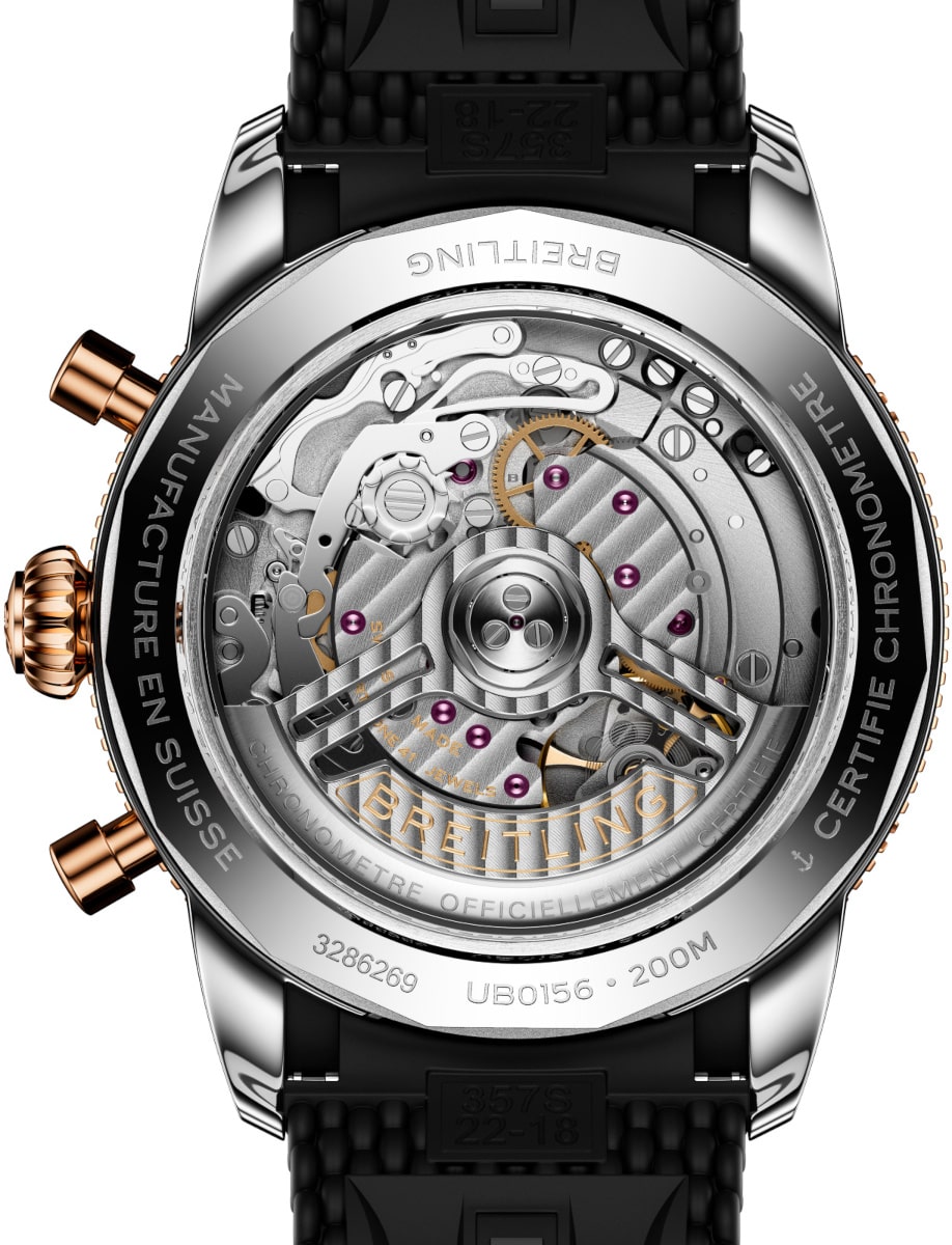 Breitling Superocean Heritage B01 Chronograph 42 UB0156H11B1A1 back