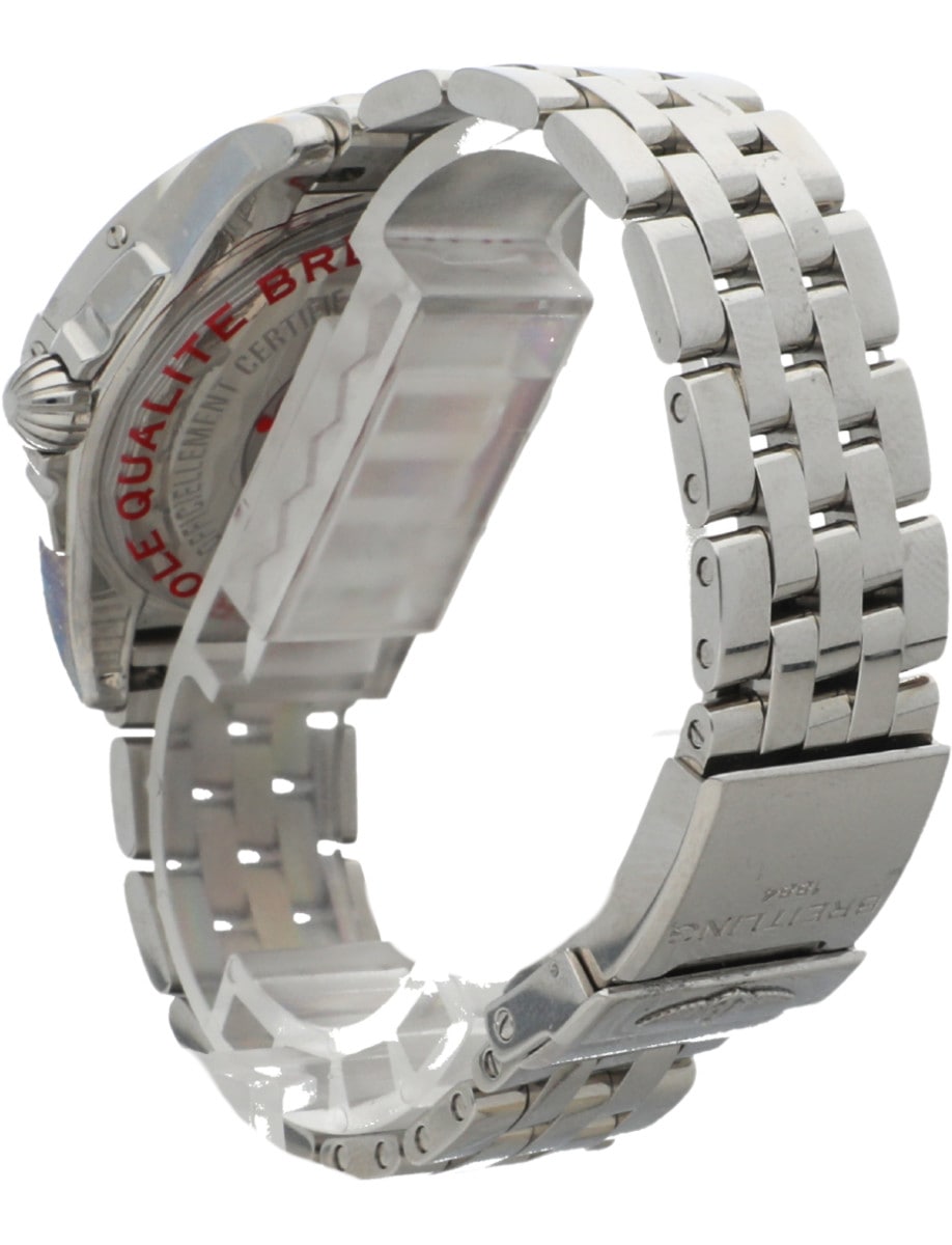 Pre-Owned Breitling Galactic 100-23354 back left