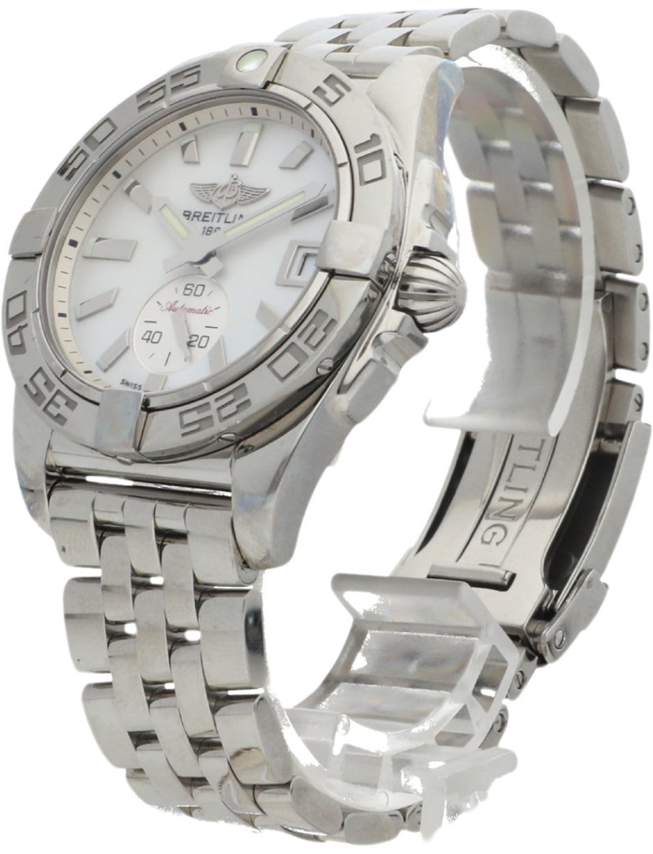 Pre-Owned Breitling Galactic 100-23354 front left