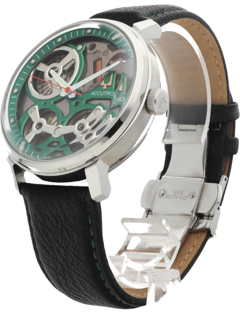 Pre-Owned Accutron Electrostatic Spaceview 2020 LTD 105-01665 front left