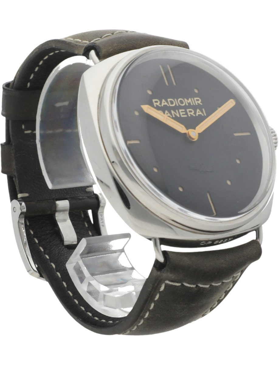 Pre-Owned Panerai Radiomir Brevettato 105-01666 front right