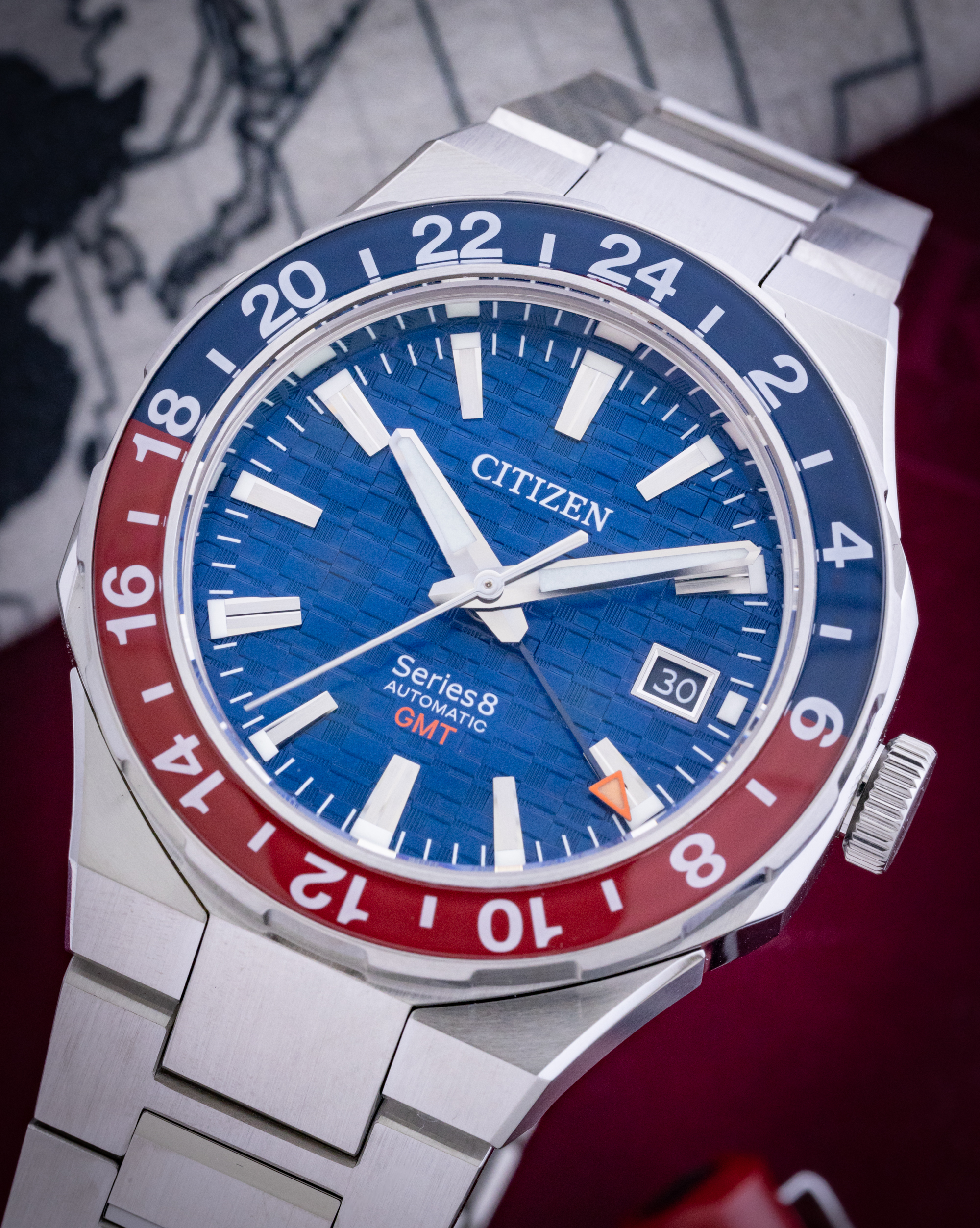 CITIZEN SERIES8 880 GMT | Feldmar Watch Co. CITIZEN SERIES8 880 GMT