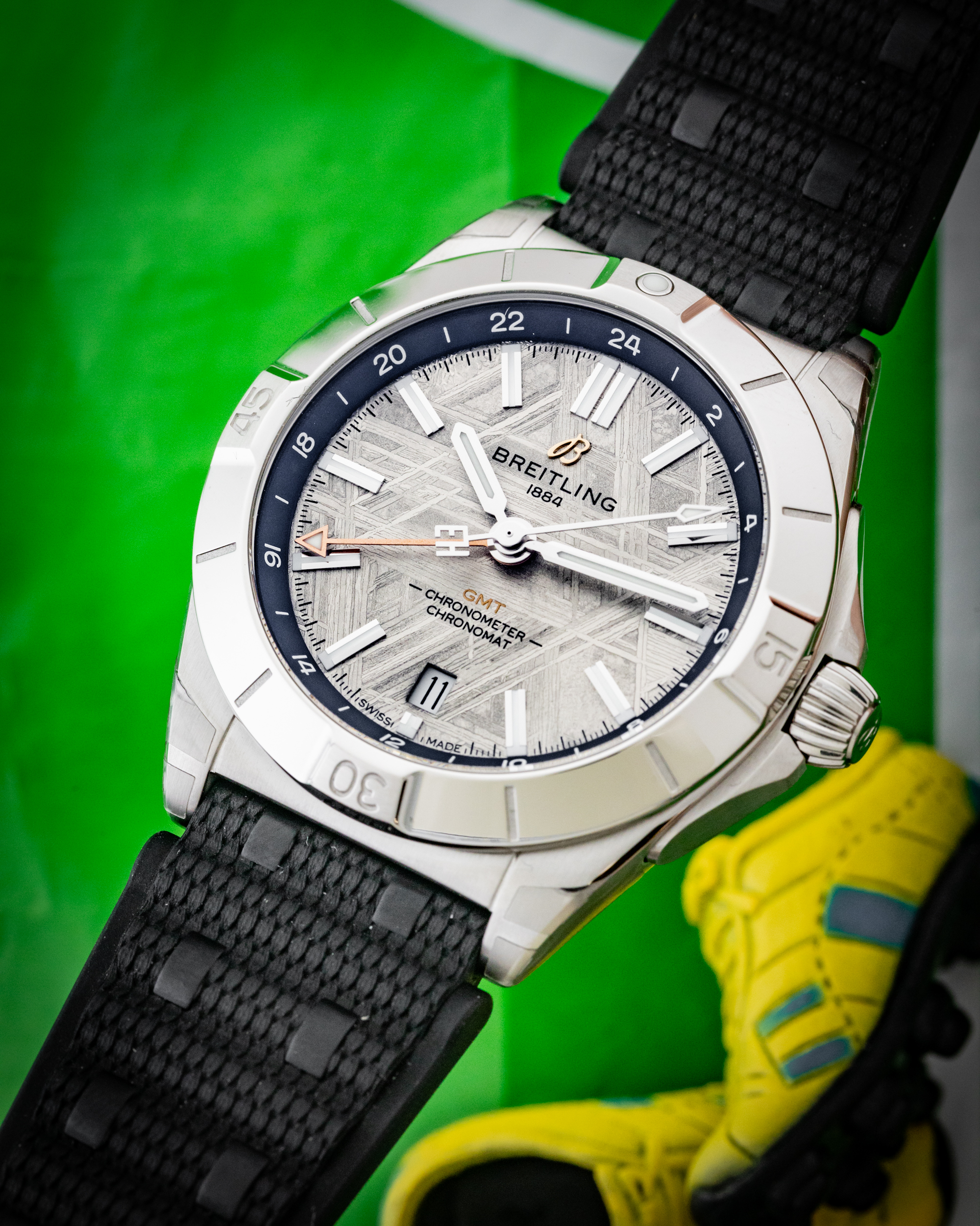 BREITLING CHRONOMAT B01 42 METEORITE DIAL | Feldmar Watch Co. BREITLING CHRONOMAT B01 42 METEORITE DIAL