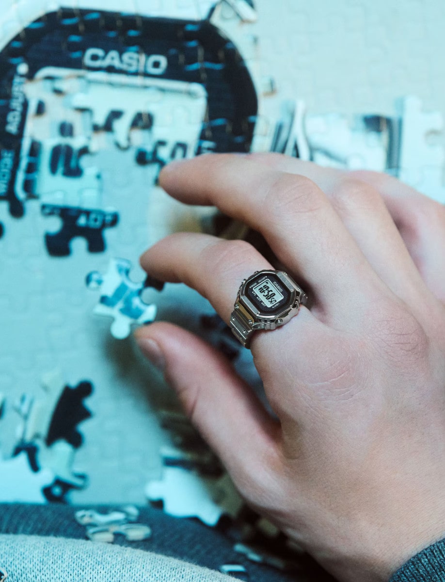 Casio  50th Anniversary Casio Ring Watch CRW001-1 Ring