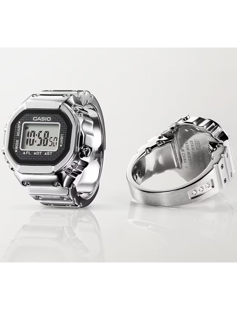 Casio  50th Anniversary Casio Ring Watch CRW001-1 Side