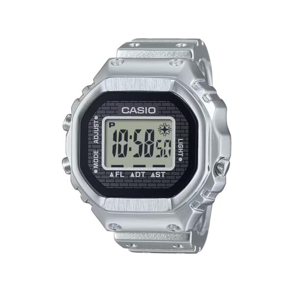 Casio ring watch in stainless steel and digital display. | Feldmar Watch Co. Casio ring watch in stainless steel and digital display.