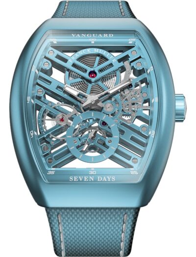 Franck Muller Vanguard Royal Bauxite V 45 S6 SQT MVTBE BXT BEMC ACBR ALU | Feldmar Watch Co. Franck Muller Vanguard Royal Bauxite V 45 S6 SQT MVTBE BXT BEMC ACBR ALU