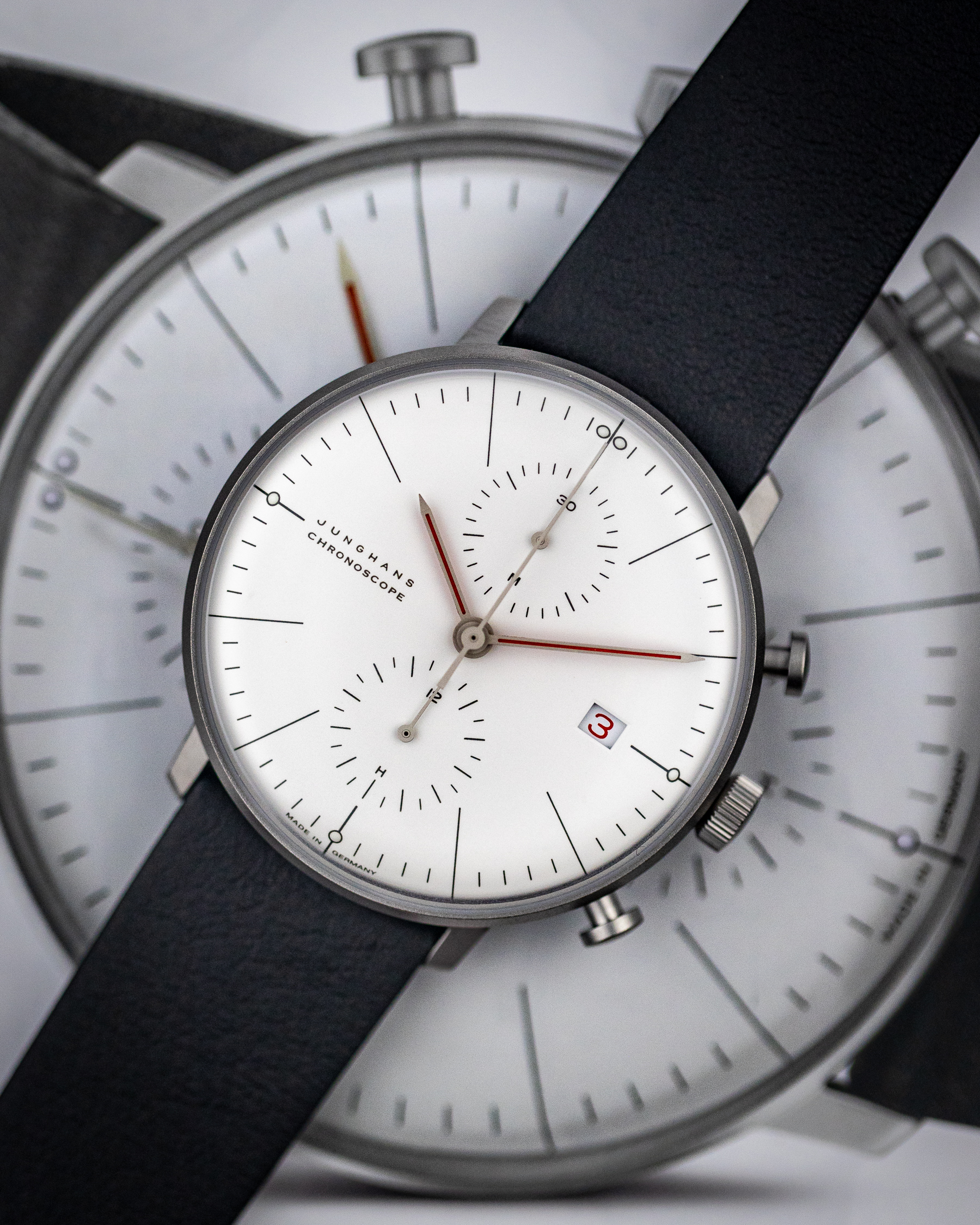 Junghans Max Bill Chronoscope Bauhaus