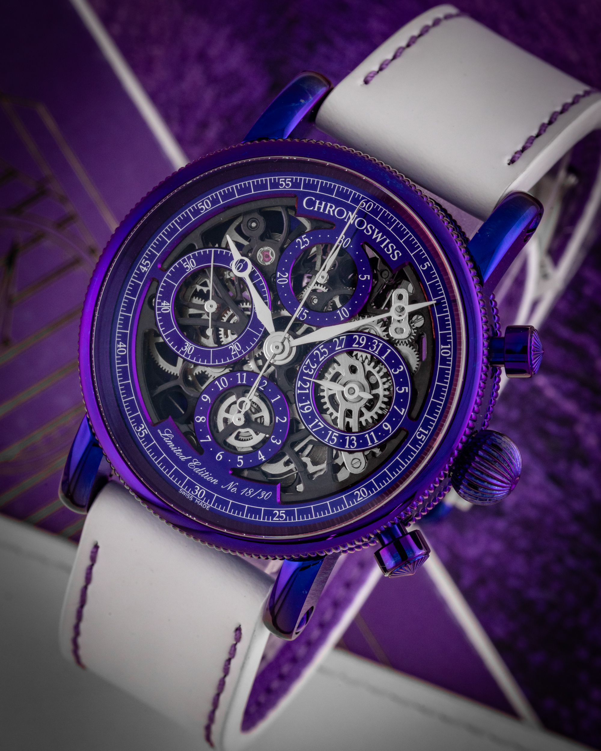 CHRONOSWISS SIRIUS OPUS CHRONOGRAPH PURPLE RAIN 