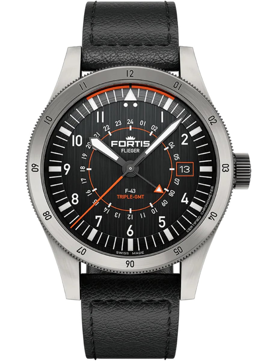 Flieger F-43 Triple-GMT Original