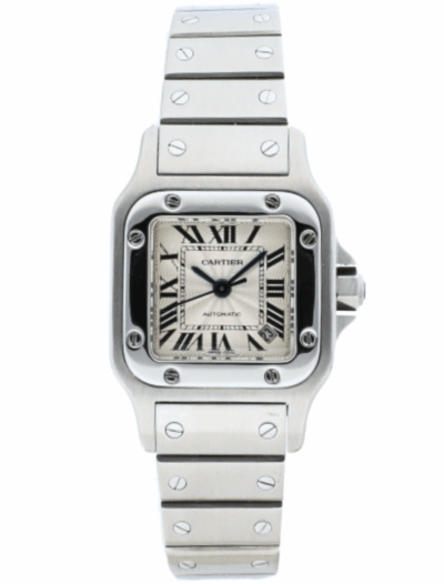 105-01694 Cartier Santos Galbee SM | Feldmar Watch Co. 105-01694 Cartier Santos Galbee SM