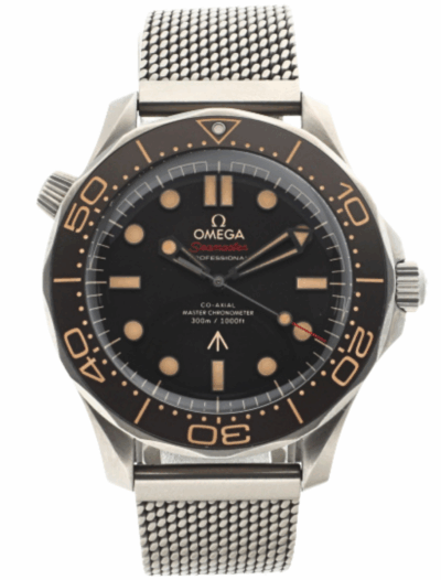 105-01703 Omega Seamaster James Bond 007 No Time to Die Edition | Feldmar Watch Co. 105-01703 Omega Seamaster James Bond 007 No Time to Die Edition