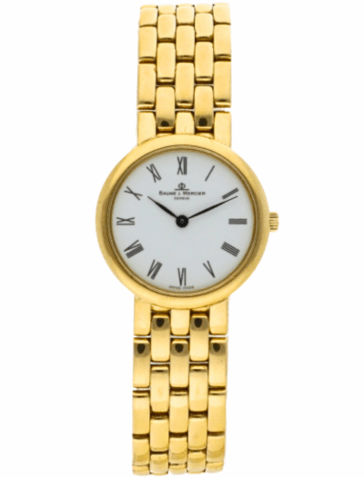 106-00234 Baume Mercier Ladies Gold Wristwatch