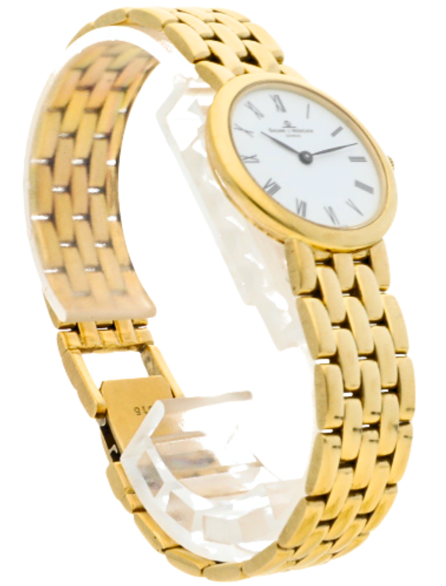 106-00234 Baume Mercier Ladies Gold Wristwatch 7