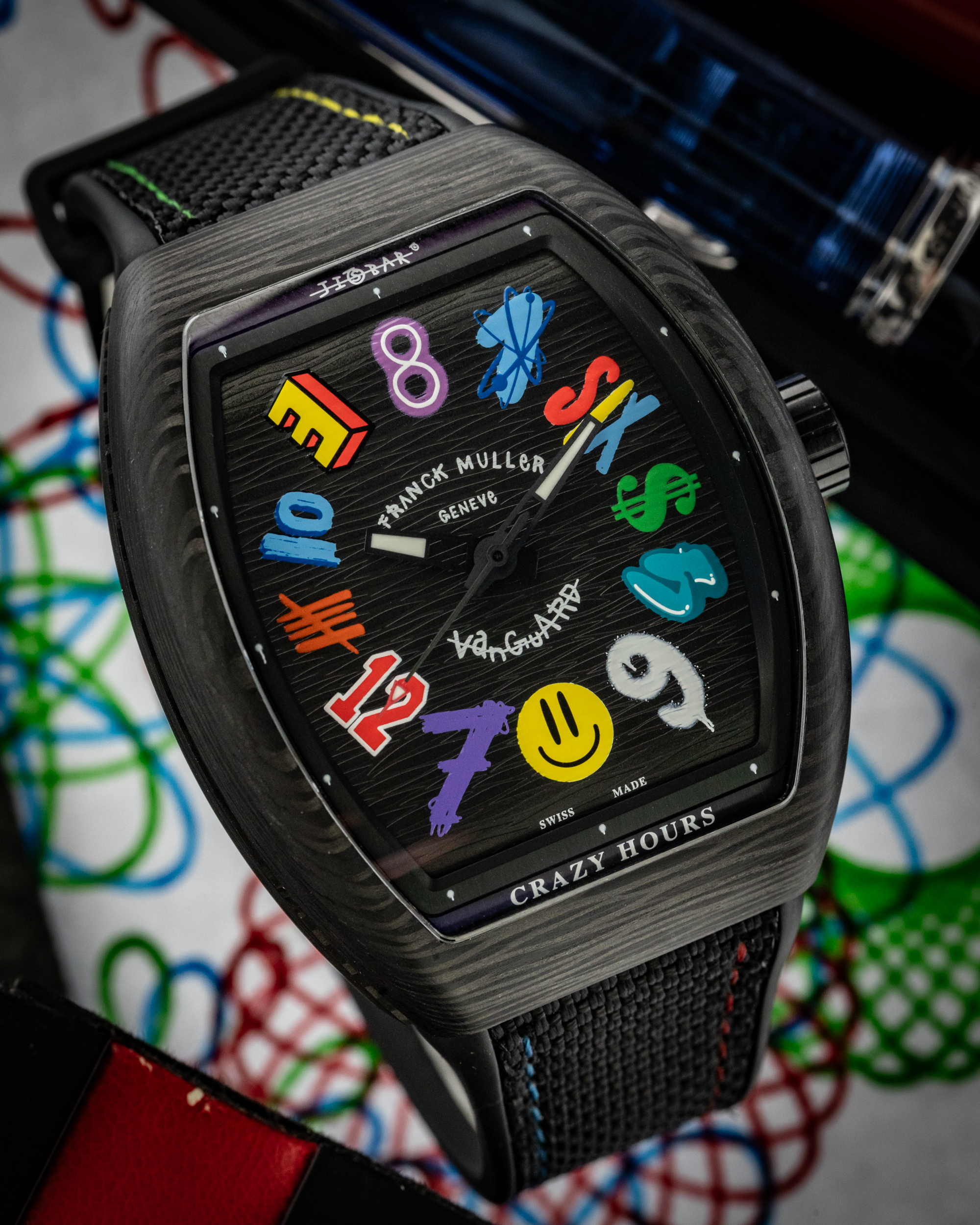 FRANCK MULLER VANGUARD CRAZY HOURS