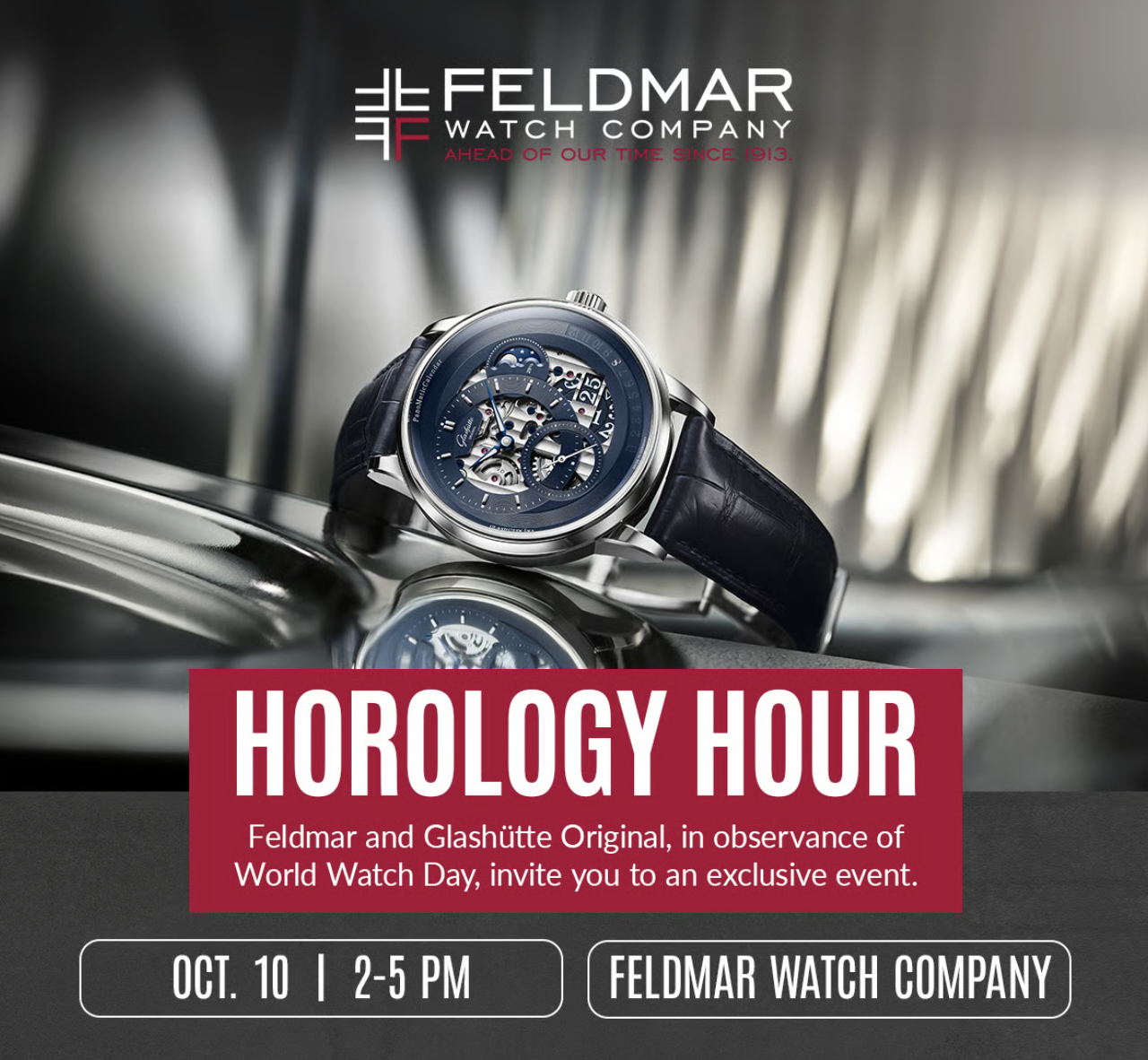 Glashütte Original Event | Feldmar Watch Co.