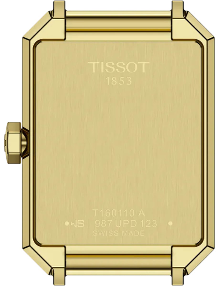 Tissot wristwatch with stainless steel case.