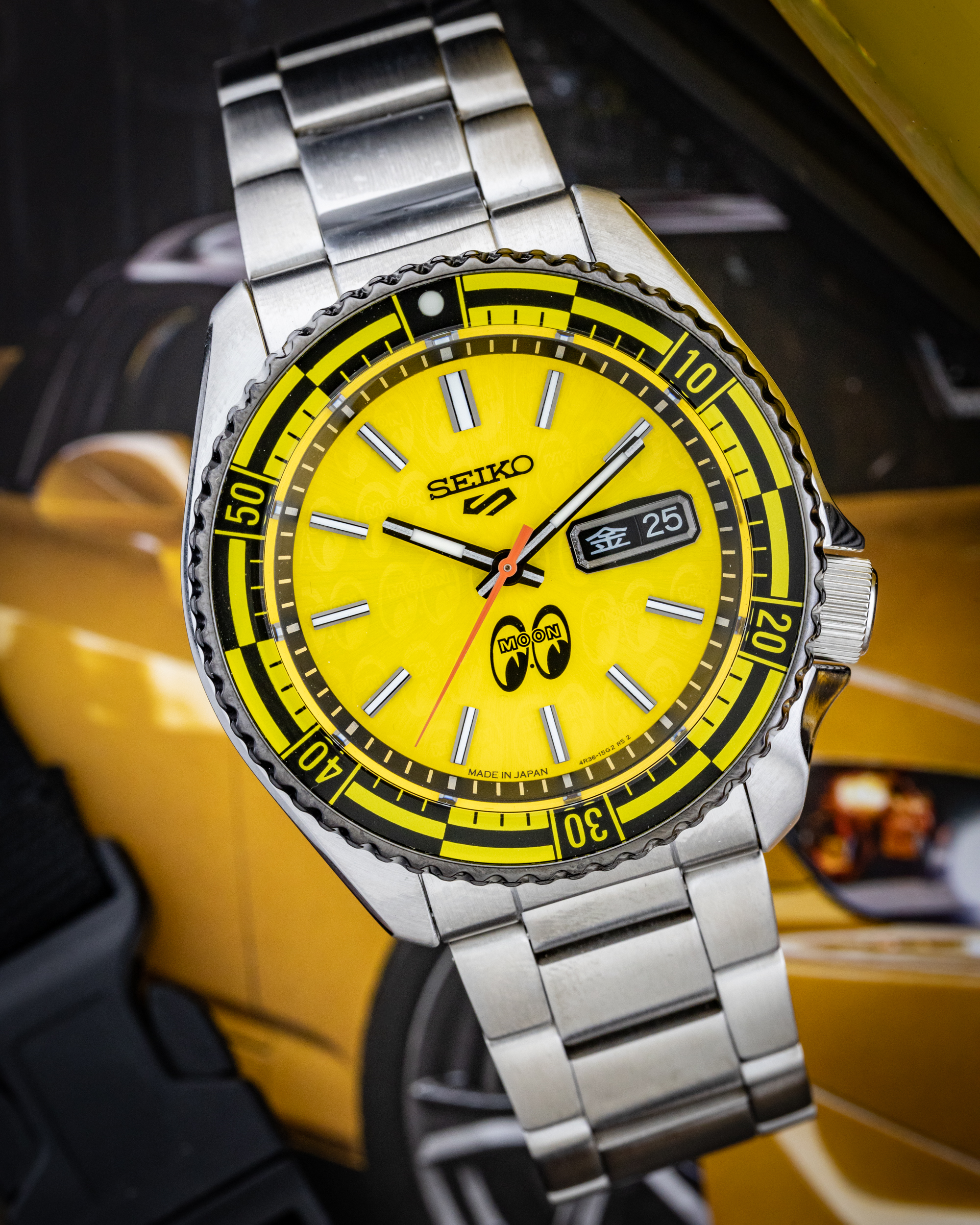 Seiko 5 Sports x Mooneyes