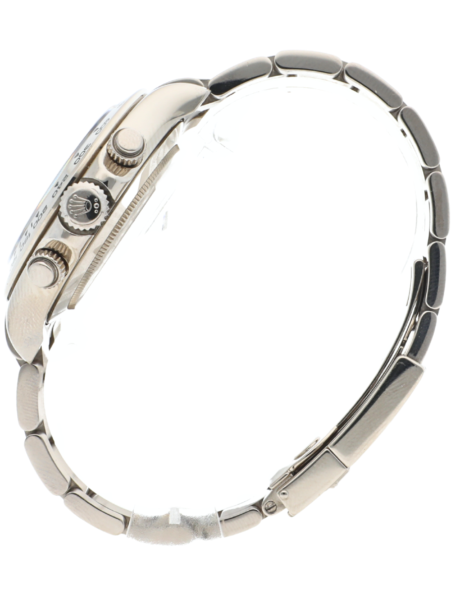 Rolex Daytona White Gold 116509 right side view