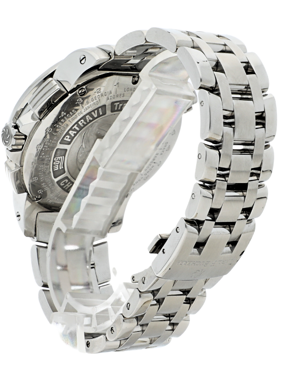 Carl F. Bucherer Patravi TravelTec GMT angled back right view