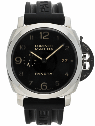 Panerai Luminor Marina front facing view