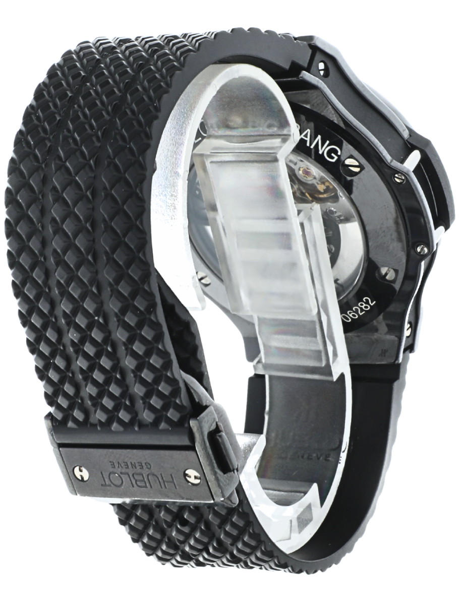 Hublot Big Bang Black Magic Chronograph angled back left view