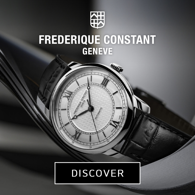 Frederique Constant October 2025 Digital Ad for Mobile