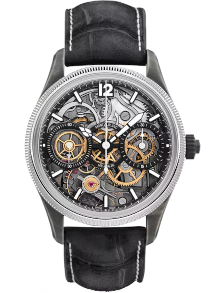 1858 The Unveiled Secret Minerva Monopusher Chronograph