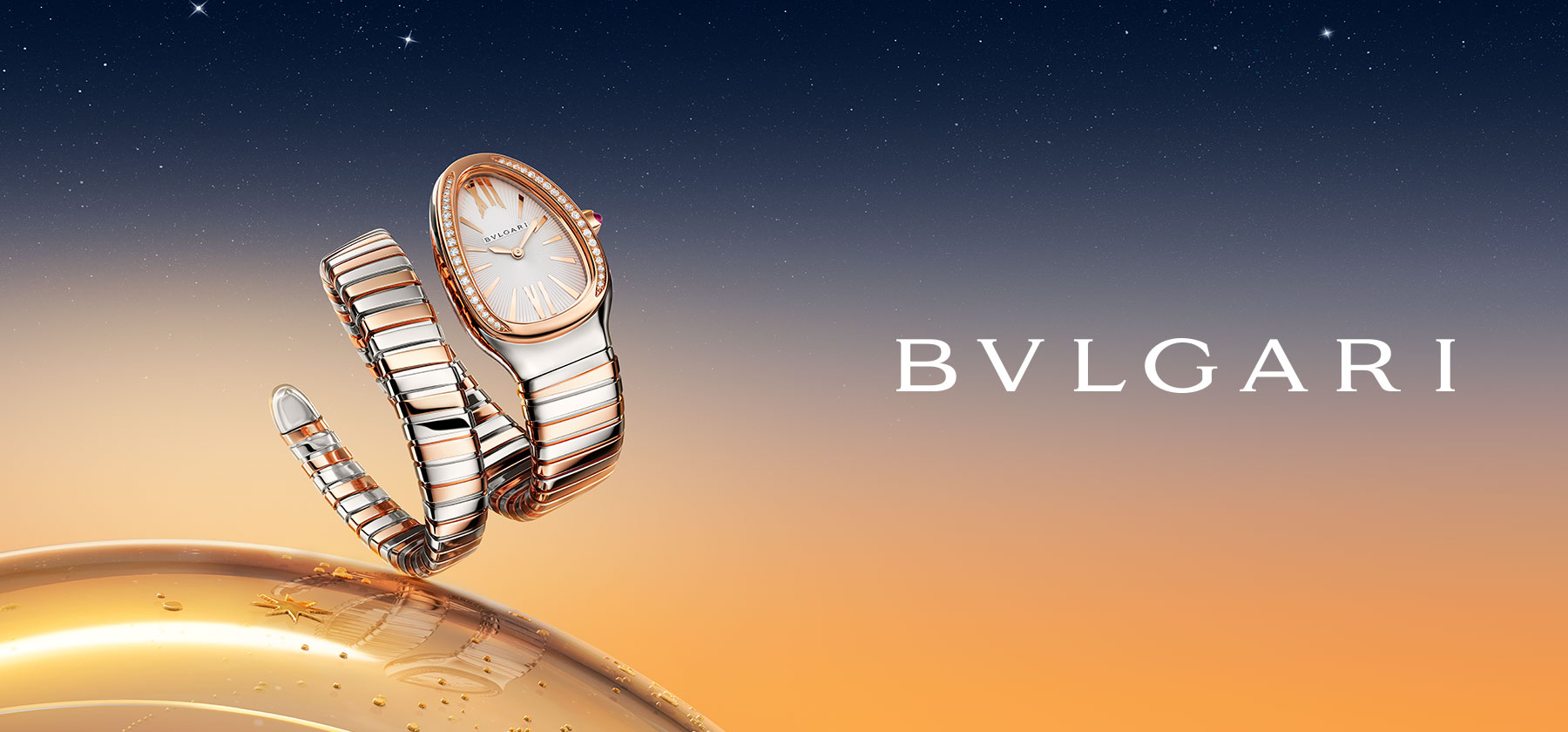 Bulgari holiday 2025 homepage banner